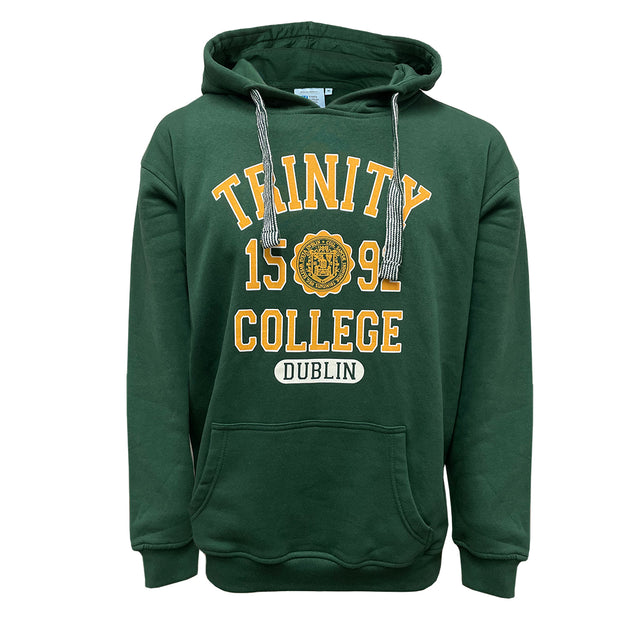 CG926-BLKMD Men's Trinity College Dublin Irish Hoodie Creative Irish Gifts.com