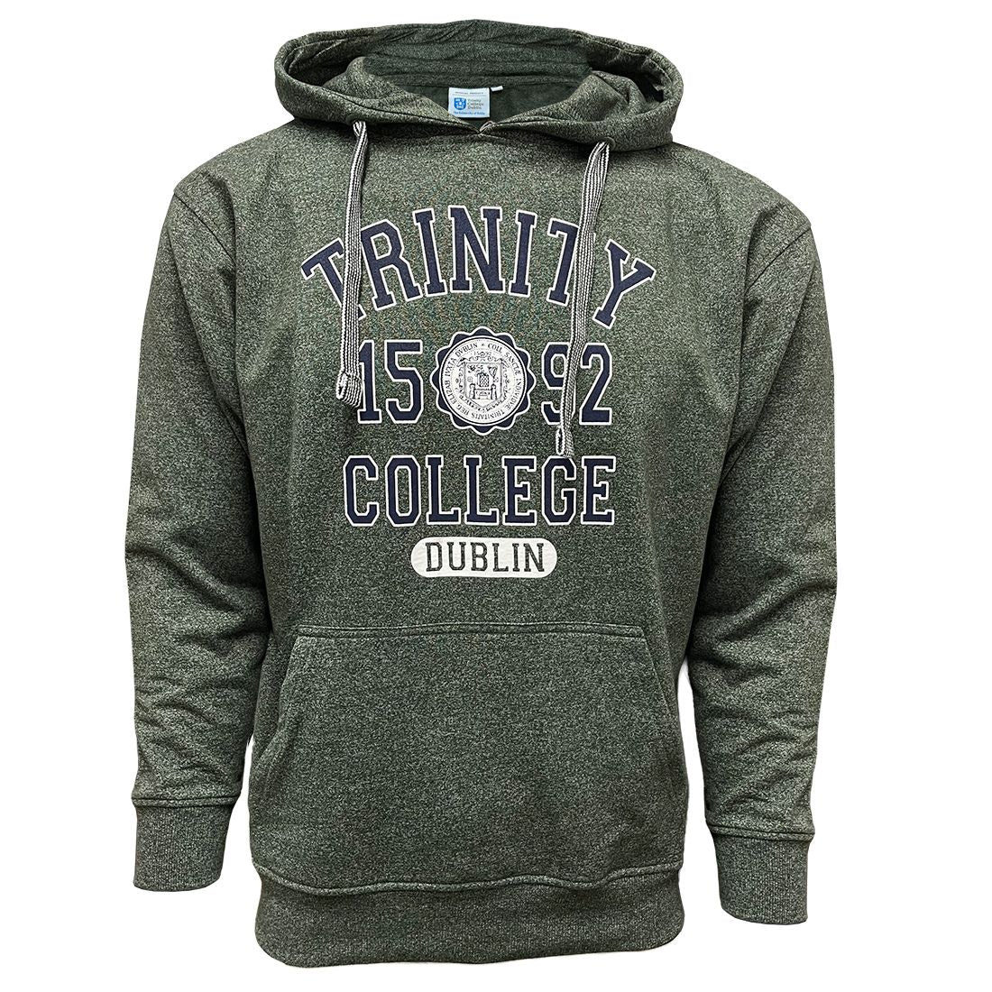 CG927-BLKMD Official 1592 Trinity College Irish Hoodie Creative Irish Gifts.com