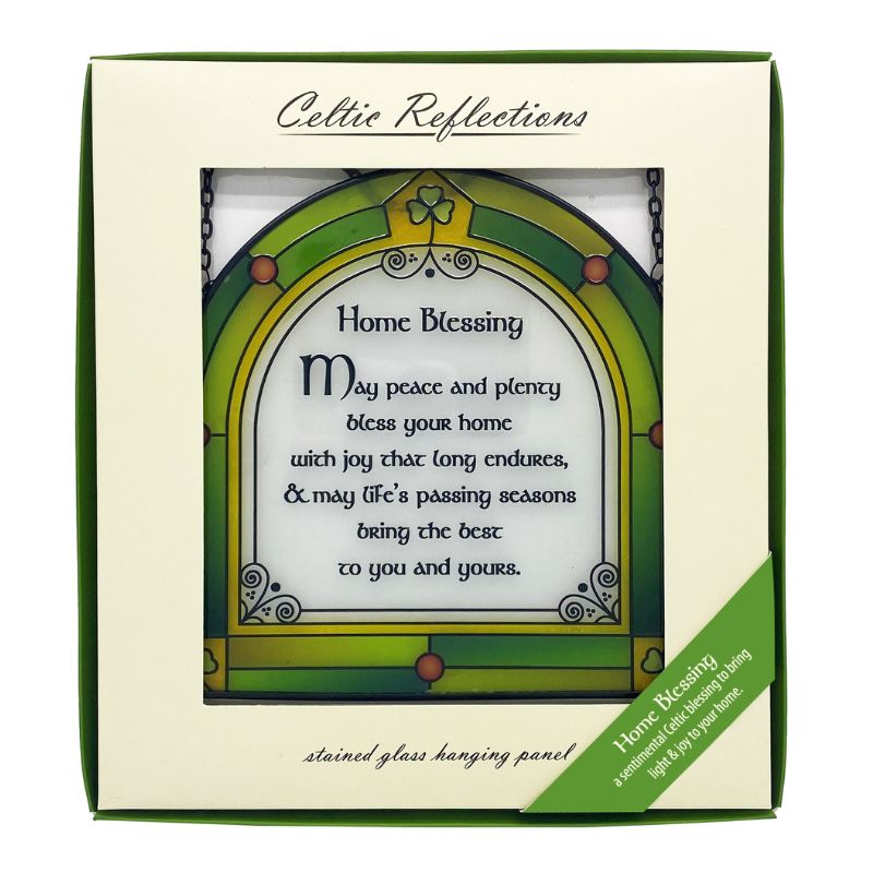 Stained Glass Irish Blessing Wall Decor Creative Irish Gifts