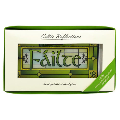 Failte Stained Glass Window Hanger Creative Irish Gifts
