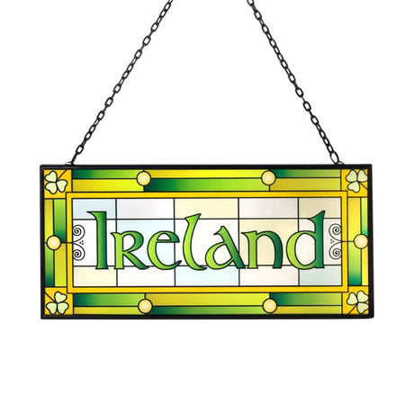 Ireland Stained Glass Wall Art Creative Irish Gifts