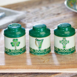 Set of 3 Irish Teas: Breakfast, Afternoon & Green Front View Creative Irish Gift