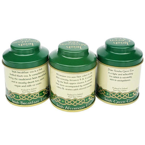 Set of 3 Irish Teas: Breakfast, Afternoon & Green Back View Creative Irish Gift
