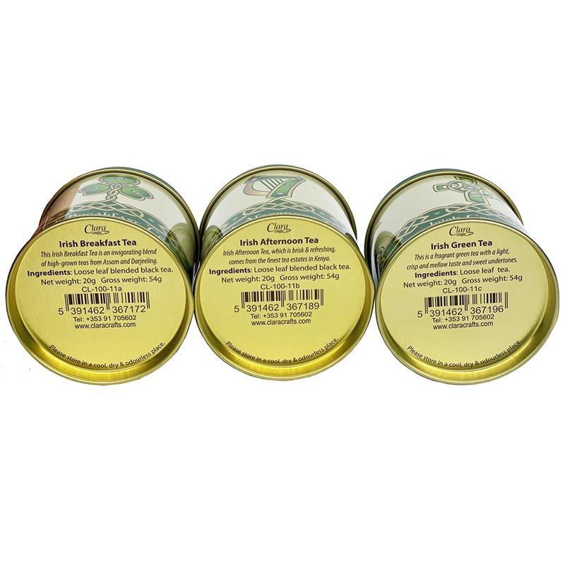 Set of 3 Irish Teas: Breakfast, Afternoon & Green Creative Irish Gift