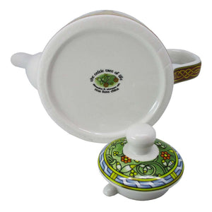 CL-101-293 New Bone China Celtic Tree of Life Teapot Creative Irish gift