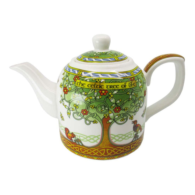 CL-101-293 New Bone China Celtic Tree of Life Teapot Creative Irish gift