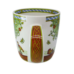CL-101-New Bone China Celtic Tree of Life Mug Back View Creative Irish Gift