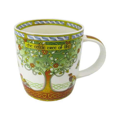 CL-101-New Bone China Celtic Tree of Life Mug Creative Irish Gift