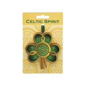 Irish Shamrock Shaped Christmas Tree Ornament Creative Irish Gifts