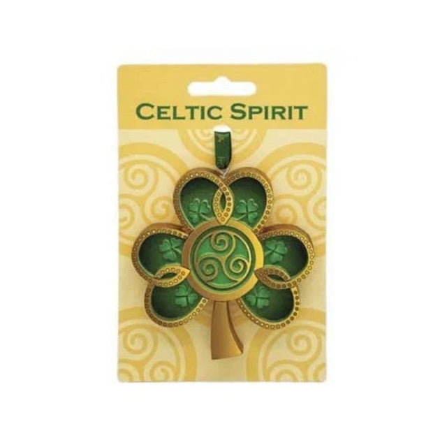Irish Shamrock Shaped Christmas Tree Ornament Creative Irish Gifts