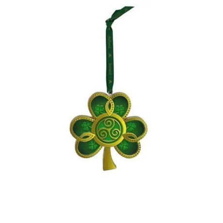Irish Shamrock Shaped Christmas Tree Ornament