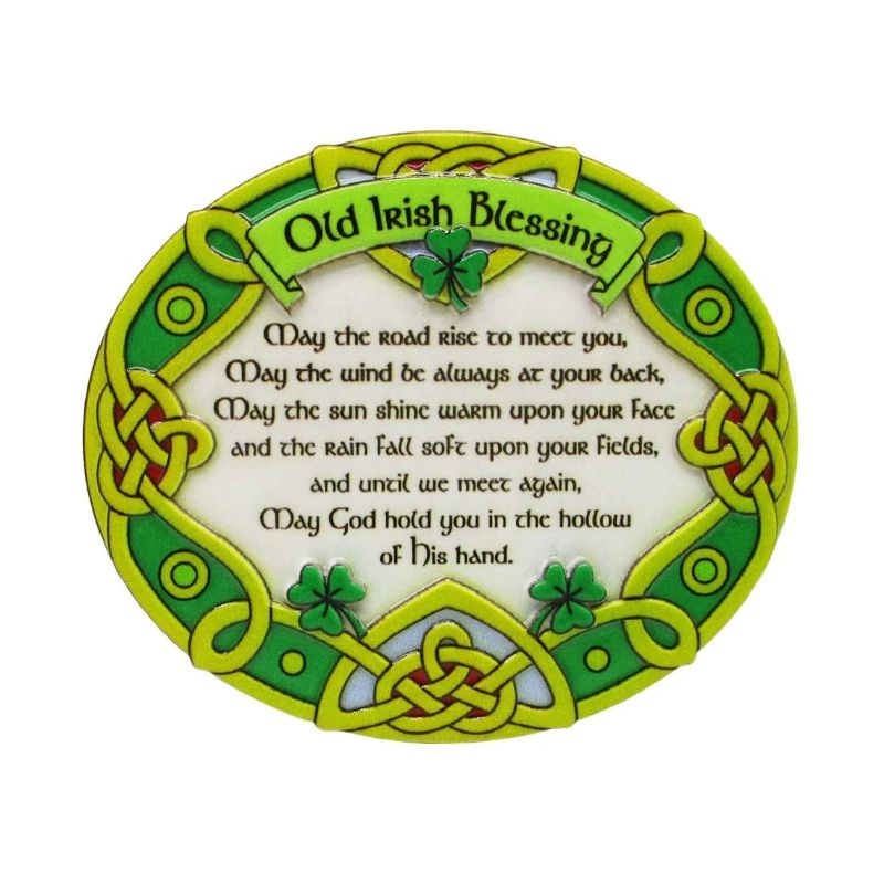 Polyresin Irish Blessing Fridge Magnet Creative Irish Gifts
