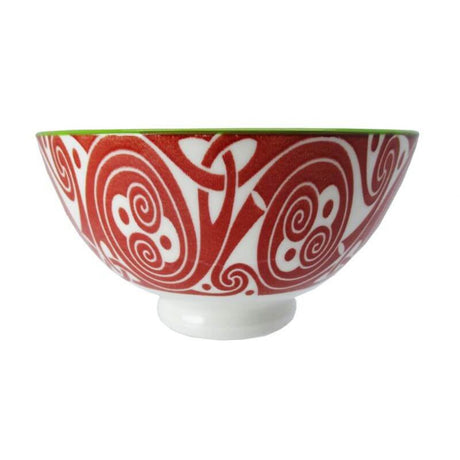 CL-104-11 Bone China Irish Claddagh Bowl Side Creative Irish gift