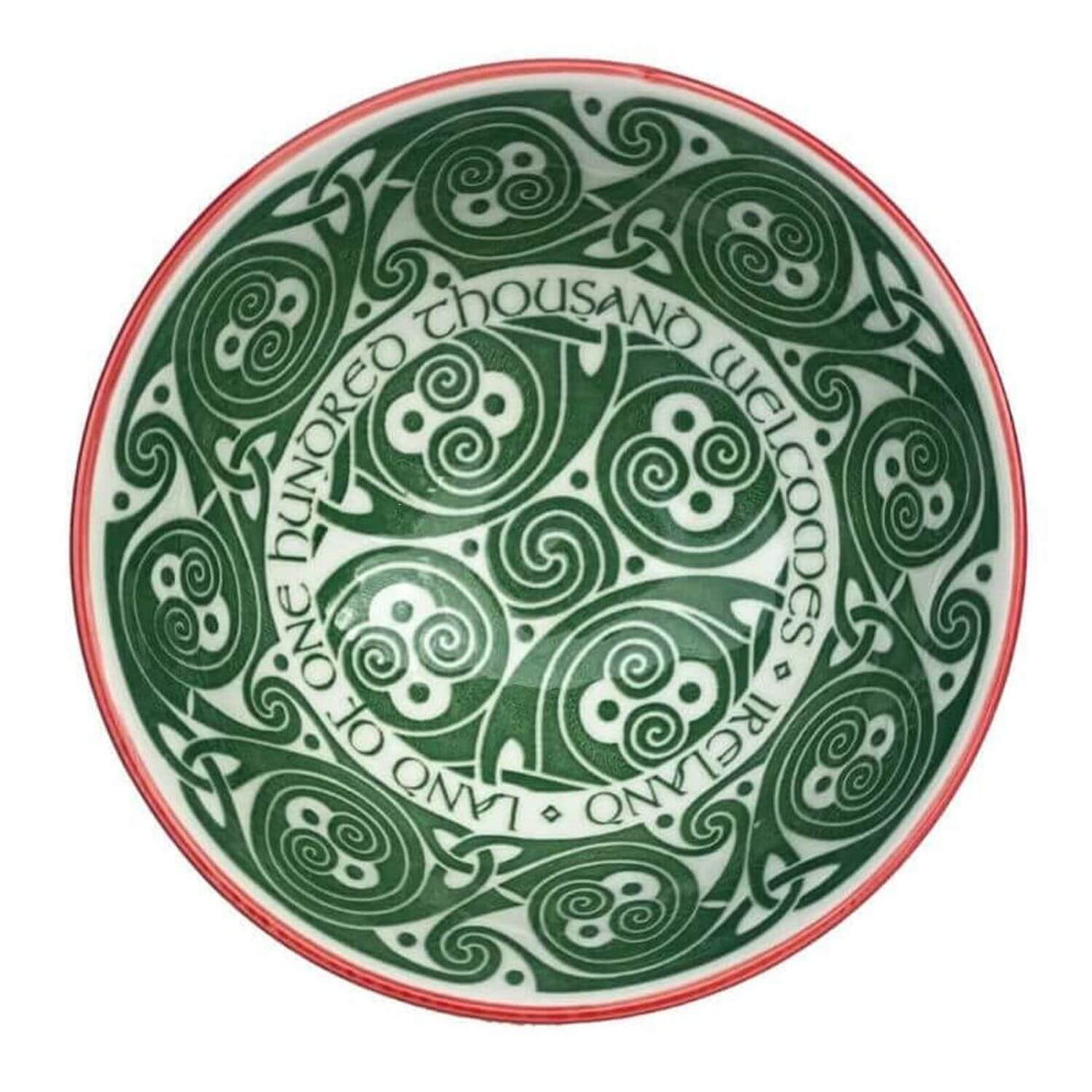 CL-104-12 Book of Kells Irish Soup Bowl Creative Irish gift