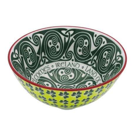 CL-104-12 Book of Kells Irish Soup Bowl Side Creative Irish gift