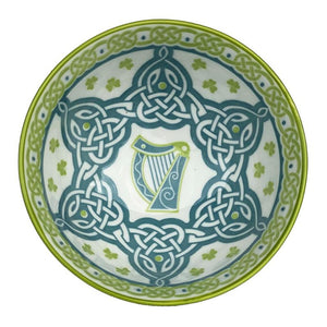 Bone China Irish Harp Bowl studio Creative Irish Gifts
