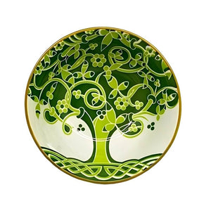 CL-104-550 Bone China Celtic Tree of Life Bowl Front Creative Irish gift