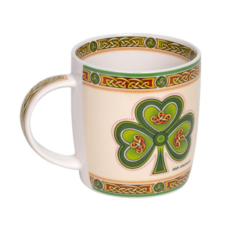 CL-107-New Bone China Celtic Shamrock  Coffee Mug Creative Irish Gifts 
