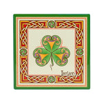 CL-109- Cork Backed Ceramic Irish Coaster,shamrock Creative Irish Gifts
