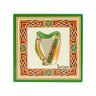 CL-109- Cork Backed Ceramic Irish Coaster, Harp Creative Irish Gifts
