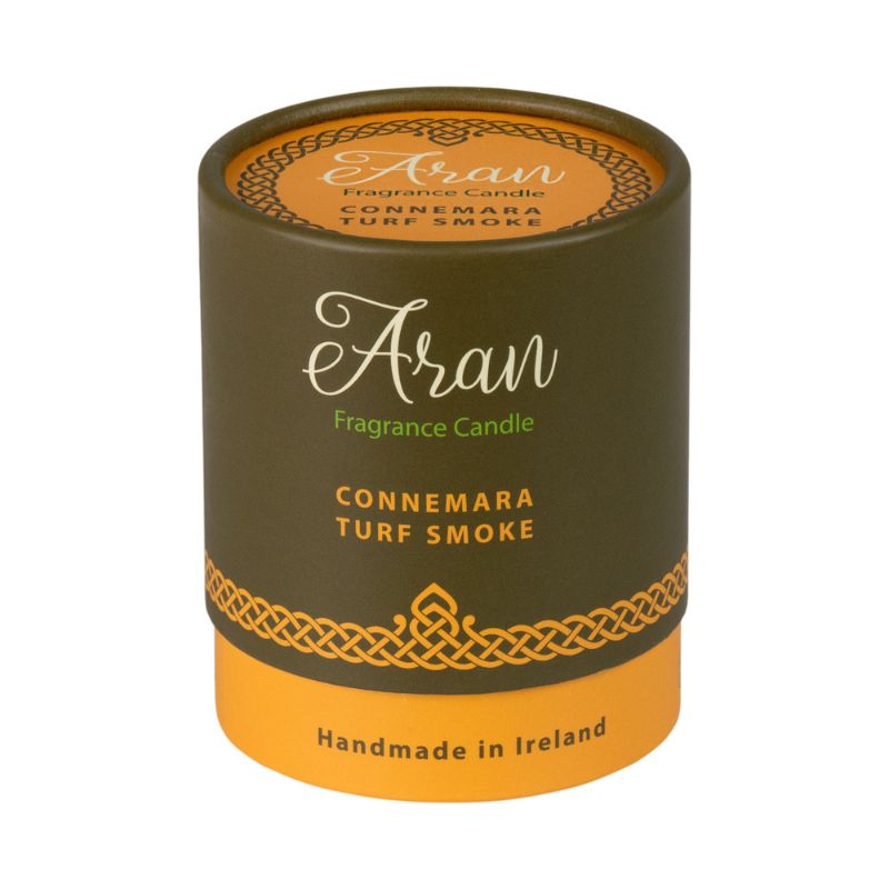 Handmade Aran Scented Irish Candle Turf Smoke Studio Creative Irish Gifts