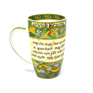 CL-73-1(Setof6) An Irish Blessing Bone China Mug, Set of 6 Creative Irish Gifts
