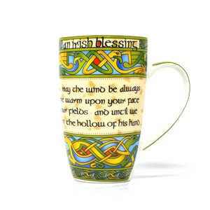 CL-73-1(Setof6) An Irish Blessing Bone China Mug, Set of 6 Creative Irish Gifts
