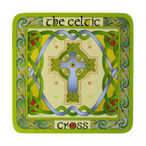 CL-73-20 Cork Back Ireland Coasters Celtic Cross Creative Irish Gifts
