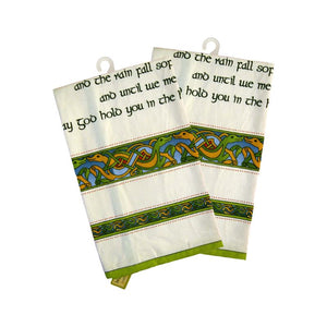 Irish Blessing Kitchen Collection Set of 2 Towels Studio Creative Irish Gifts