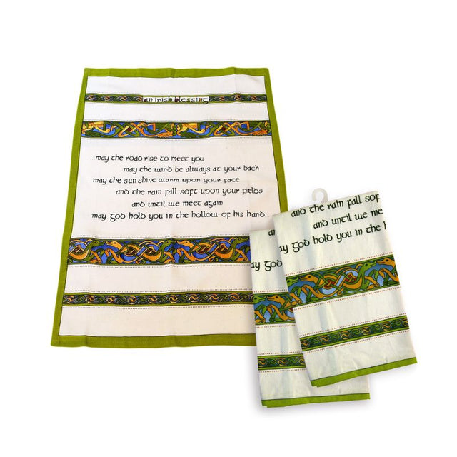 Irish Blessing Kitchen Collection Set of 2 Towels Creative Irish Gifts