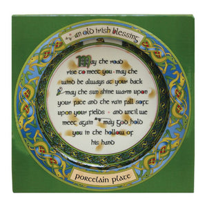CL-73-Traditional Irish Blessing Rope Plaque Creative Irish Gifts