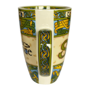 Bone China 'Slainte' Irish Coffee Mug-Creative Irish gift Side View