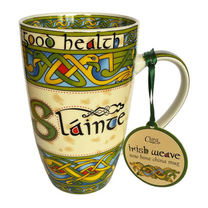 Bone China 'Slainte' Irish Coffee Mug-Creative Irish gift