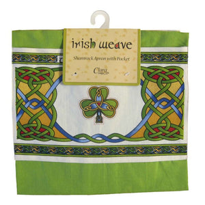  Colorful Bone China Mug with Irish Shamrock Apron Creative Irish Gifts