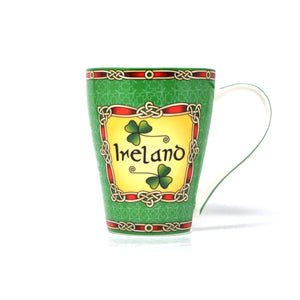 Bone China Cead Mile Failte Irish Mug CreativeIrish.com
