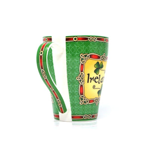 CL-78-2 Bone China Cead Mile Failte Irish Mug CreativeIrish.com
