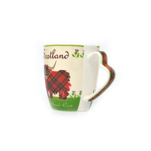 CL-88-2 Bone China Highland Cow Coffee Mug Creative Irish Gifts
