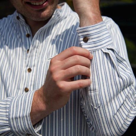 CU027 Men's Traditional Irish Grandfather Shirt Creative Irish gift