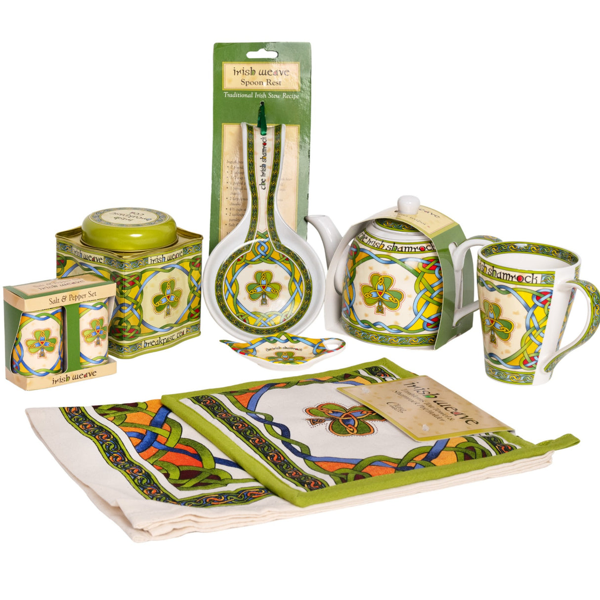 Irish Shamrock Design Kitchen Accessories