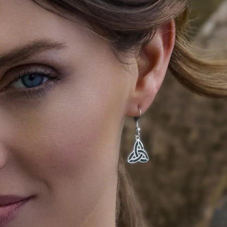 Connemara Marble Trinity Earrings Creative Irish Gifts