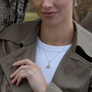 Connemara Trinity Necklace Lifestyle Creative Irish Gifts