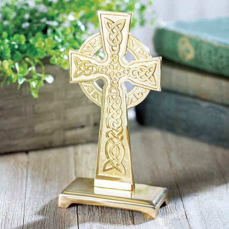 Irish Standing Celtic Cross Lifestyle Creative Irish Gifts