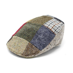 DTC1 Men's Handcrafted Donegal Tweed Driving Cap Creative Irish Gift