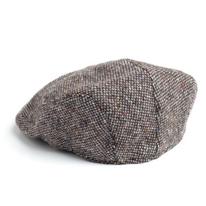 DTC2-411B Men's Handcrafted Donegal Tweed Driving Cap Creative Irish Gift