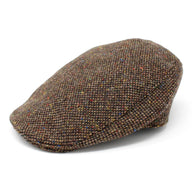 DTC2-412G Men's Handcrafted Donegal Tweed Driving Cap Creative Irish Gift