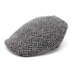 DTC2-513B Men's Handcrafted Donegal Tweed Driving Cap Creative Irish Gift