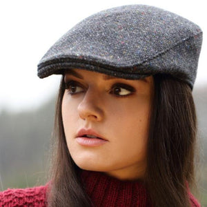 Men's Handcrafted Donegal Tweed Driving Cap Lifestyle Creative Irish Gift