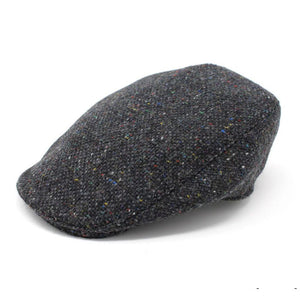DTC2-642 Men's Handcrafted Donegal Tweed Driving Cap Creative Irish Gift