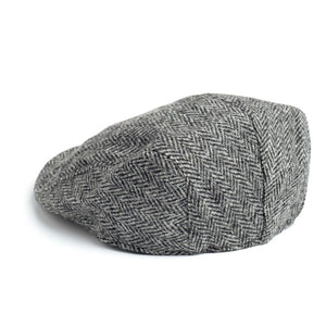 DTC2-C001L Men's Handcrafted Donegal Tweed Driving Cap Creative Irish Gift