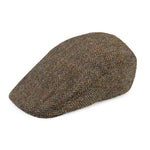 DTC2-C001YM Men's Handcrafted Donegal Tweed Driving Cap Creative Irish Gift